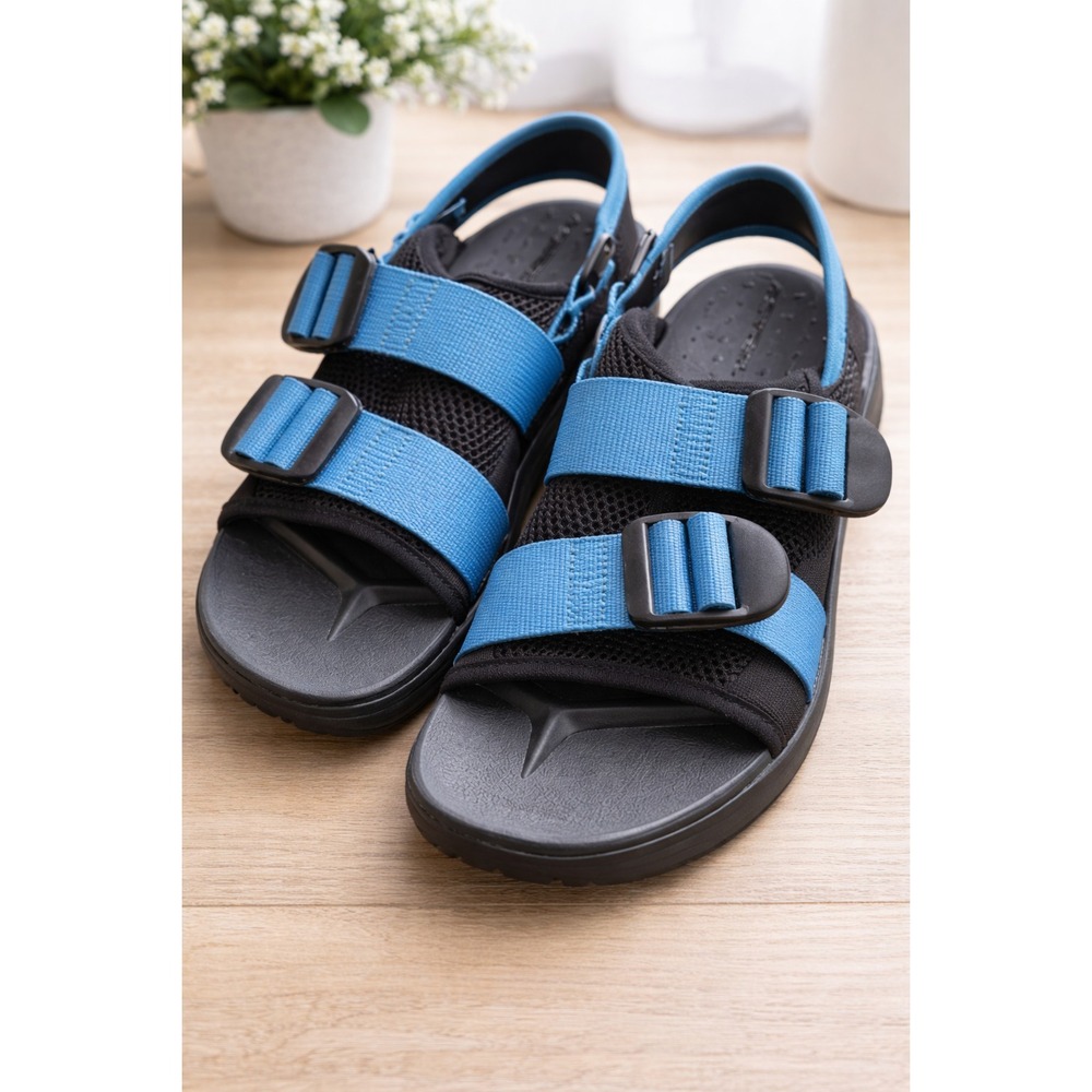 ASTRAL PFD Sandals Womens 8 Blue Black Water Shoes River Kayak Outdoor
